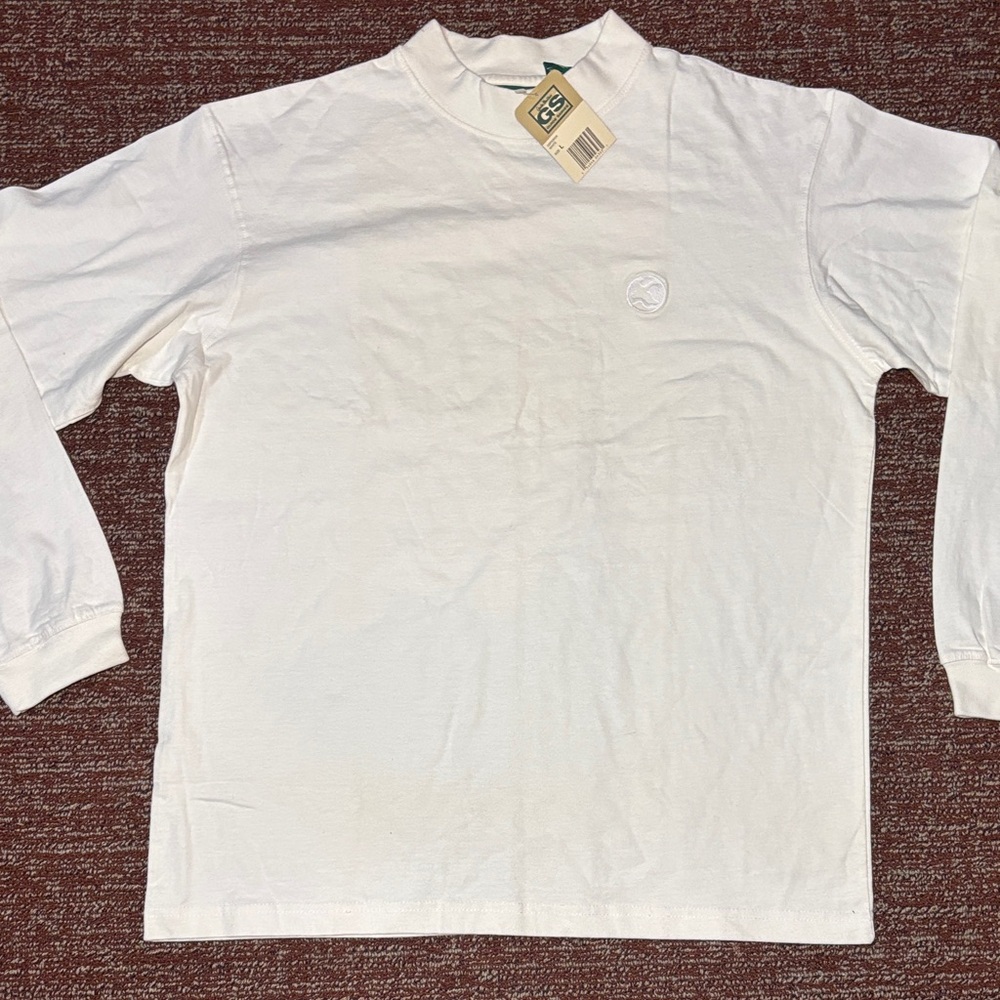 NWT Gander Mountain guide series cream colored long sleeve turtle neck shirt